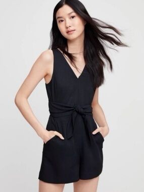 Wilfred Écoulement Romper – Black – Size 0